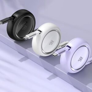 뉴클 릴 USB C 타입 충전 케이블 화이트 블랙