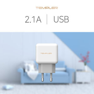 템플러 10W 충전기 USB단자 2포트