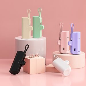 힙스터 도킹형 보조배터리 5000mAh 휴대용 미니배터리